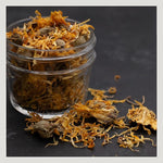 Load image into Gallery viewer, MagJo Naturals, Calendula Flower (1 Pound Bag) whole dried calendula flowers and petals, Calendula officinalis, loose leaf tea, marigold flowers, loose leaf teas, cocktail bombs, Raw