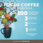 Load image into Gallery viewer, Laird Superfood Focus Coffee, Medium Roast Ground Coffee Infused with Functional Mushrooms and Botanical Adaptogens, 12 oz. Bag