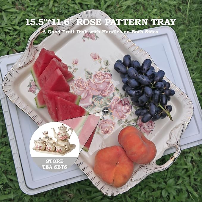 Ceramic Cup Plate&Tea Set (13, Four Persons)