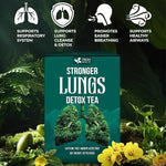 Load image into Gallery viewer, FreshDrinkUS StrongerLungs 20 Tea Bags - Mullein Leaf, Ginseng, Elderberry, Ginger &amp; Thyme - Supports Lung Cleanse, Congestion Relief &amp; Mucus Detox - Caffeine-Free &amp; All-Natural