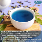 Load image into Gallery viewer, FreshDrinkUS, Premium 16oz Blue Butterfly Pea Flowers Dried – Premium Whole Flower Herbal Tea – Vibrant Blue Natural Color – Caffeine-Free Loose Flower Tea. Vegan