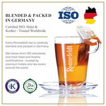 Load image into Gallery viewer, Ronnefeldt LeafCup Rooibos Cream Orange Chai – Naturally Caffeine-Free Red Herbal Tea with Sweet Orange Peel &amp; Vanilla – 15 Individually Wrapped Loose Leaf Tea Bags – Packed in Germany