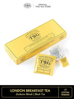 Load image into Gallery viewer, TWG Tea | London Breakfast Tea | Black Tea | Cocoa Pod | 15 Hand Sewn Cotton Teabags | Gift Set