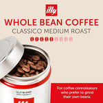 Load image into Gallery viewer, Illy Whole Bean Coffee, Classico Medium Roast - Mild &amp; Balanced - 100% Arabica - Whole Beans - Pressurized Packaging Sealed for Freshness - 8.8oz can (Pack of 12)