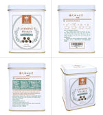 Load image into Gallery viewer, TIAN HU SHAN Jasmine Tea Jasmine Dragon Pearls Green Tea Loose Leaf 7.8oz (221g) Tin