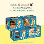 Load image into Gallery viewer, Kauai Coffee K-Cup Pods for Keurig Brewers – Arabica Coffee, 10% Hawaiian – Mild, Medium and Dark Roast, Rich, Smooth, No Bitterness – Four Flavors, 4 Packs of 10 Single Serve K-Cups