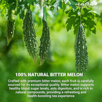 Load image into Gallery viewer, LeafLea 80 Bitter Melon Tea Bags, Premium Dried Momordica Charantia (Melon Amargo, Gohyah) Herbal Fruit Tea | Supports Wellness and Digestion | Caffeine-Free, Sugar-Free, Vegan, Pack of 2