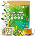 Load image into Gallery viewer, FreshDrinkUS, 75 Teabags of Herbal Day Cleanse Tea – 75 Day Program | Refreshing Mint Blend with Dandelion, Senna &amp; Hibiscus | Naturally Supports Wellness &amp; Light-Feeling | Caffeine-Free Herbal Tea