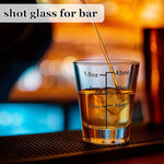 Load image into Gallery viewer, Ruckae 12 Pack 1.5oz Clear Shot Glass Set - Precision Marked for Accurate Alcohol Pouring - Round Design for Whiskey, Vodka, Rum - Ideal for Bars, Restaurants, and Home Use