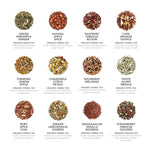 Load image into Gallery viewer, Teabloom - World's Finest Pyramid Tea Collection, 24 Varieties of USDA Certified Organic Teas - Black, Green, White, Oolong &amp; Herbal Tea Blends