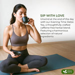 Load image into Gallery viewer, FreshDrinkUS, Evening Time Detox Herbal Tea – 30 Tea Bags – Caffeine-Free Blend with Senna, Peppermint, Chamomile, Licorice, Ginger, Reishi Mushroom – Relaxing Herbal Infusion – Non-GMO &amp; Natural