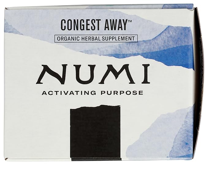NUMI Organic Congest Away Tea, 16 CT