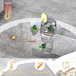 Load image into Gallery viewer, Glass Coffee Table Modern Center Table,Minimalist Coffee Table Sofa Side Tea Table for Living Room,Tempered Glass-top with Sturdy Metal Frame, Easy Assembly, 27 x 27 x 17 Inch,White