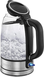 Load image into Gallery viewer, Cuisinart GK-17N Viewpro Cordless Electric Kettle, Silver 1.7 Liter