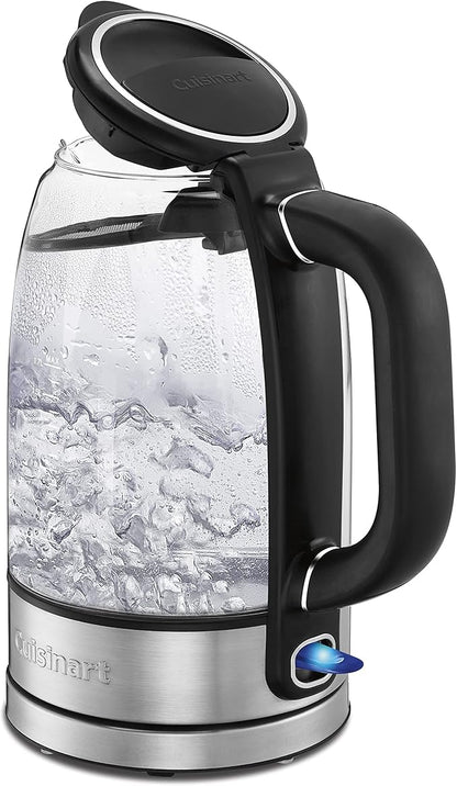Cuisinart GK-17N Viewpro Cordless Electric Kettle, Silver 1.7 Liter