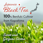 Load image into Gallery viewer, YAMASAN KYOTO UJI Sakura Black Tea Loose Leaf (80g) - Blending Benifuki and Japanese Sakura Cherry Blossom Leaves, Floral and Refreshing Wakocha (Pack of 2)