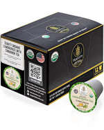 Load image into Gallery viewer, Teavity Organic Lemongrass and Cinnamon Tea Pods for Keurig - Naturally Decaffeinated Herbal Tea Blend (12 Pods)