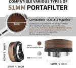 Load image into Gallery viewer, 51mm Coffee Distributor,Espresso Distribution Tool, Adjustable Depth Espresso Distributor Fits All 51MM Espresso Portafilter,espresso leveler compatible with 51MM Portafilter.