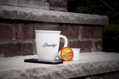 Brooklyn Beans Coffee Pods, Maple Sleigh Decaf - Compatible with Keurig K Cup Brewers Including 2.0 Machines, 40 Count, Maple Flavored