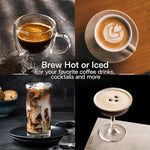 Load image into Gallery viewer, De'Longhi Dedica Duo Compact Espresso Machine - Cold Brew Coffee Maker with Milk Frother Wand- for Espresso, Hot &amp; Iced Coffee, Cappuccinos, Lattes &amp; Home Barista Brewing, Vanilla