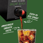 Load image into Gallery viewer, Java House Cold Brew Coffee on Tap (Pack of 2) – Premium 100% Arabica Decaf – Smooth Decaf with Chocolate &amp; Caramel Notes – 1 Gallon Box (16 Servings) – Ready to Drink, No Caffeine, No Brewing Required, Fridge-Friendly