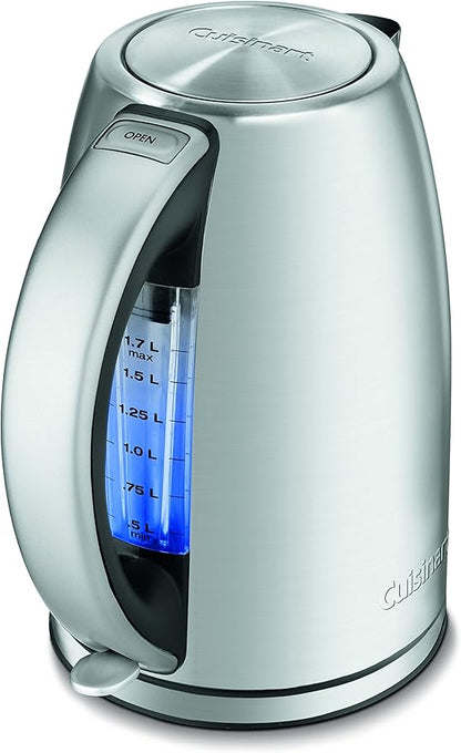 Cuisinart JK-17P1 Cordless-Electric-Kettle, 1.7-Liter, Stainless Steel