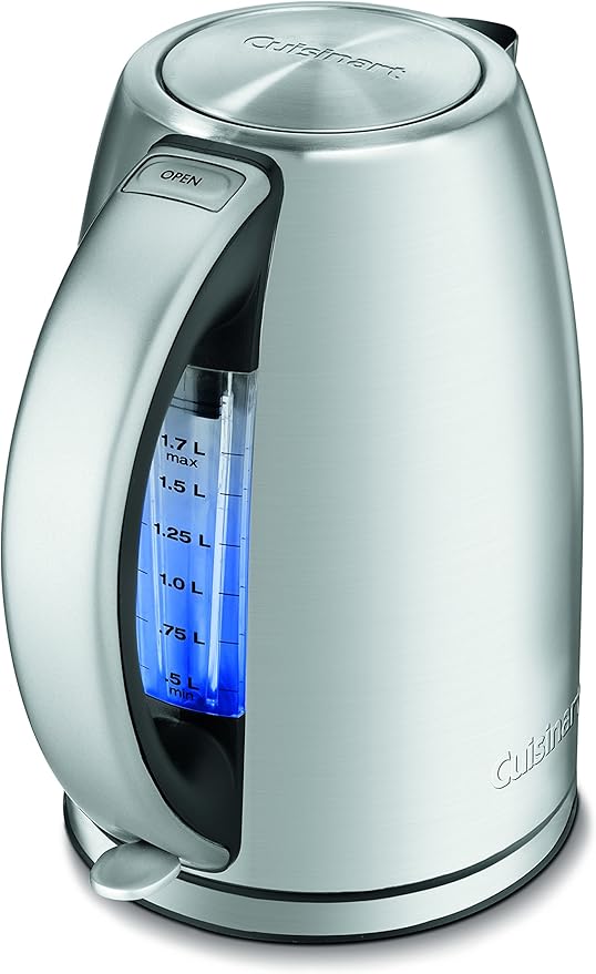 Cuisinart JK-17P1 Cordless-Electric-Kettle, 1.7-Liter, Stainless Steel