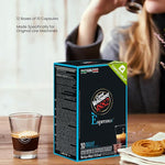 Load image into Gallery viewer, Caffè Vergnano Decaf Medium Roast Espresso Capsules – Original Line Compatible Pods – Arabica Robusta Blend, Intensity 5/10 – Italian Decaffeinated Coffee With Fruity Chocolate Notes – 120 Count