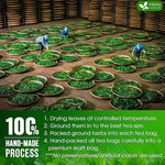 Load image into Gallery viewer, FreshDrinkUS, Premium Tulsi Peppermint Herbal – 30 Tea Bags, 100% Natural, Blend of Tulsi Holy Basil Leaves, and Peppermint Leaves. Made with Natural Material Tea Bags. No Sugar, Vegan.