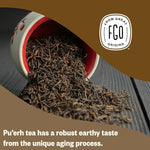 Load image into Gallery viewer, FGO Organic Pu'erh Tea, 100 Count, Eco-Conscious Black Tea Bags, Resealable Bag, Packaging May Vary (Pack of 1)