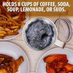 Load image into Gallery viewer, Maxam XPAC 64 Ounce Double Vacuum Wall Stainless Steel Vacuum Insulated Tumbler with Lid and Handle, Fits in a 4 Inch Wide Car Beverage Holder