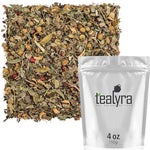 Load image into Gallery viewer, Tealyra - Tranquil Dream - Chamomile Honeybush Lavender - Calming - Relaxing - Herbal Loose Leaf Tea - Caffeine-Free - All Natural - 110g (4-ounce)