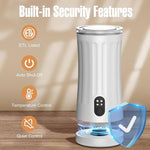 Load image into Gallery viewer, Milk Frother, 4-in-1 Electric Milk Frother and Steamer, Automatic Hot and Cold Foam Maker and Milk Warmer for Coffee, Latte, Cappuccino, Macchiato, Hot Chocolate(Pearl White)