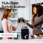 Load image into Gallery viewer, Willow &amp; Everett Cold Brew Coffee &amp; Iced-Tea Maker Pitcher, 1 Gal Glass Dispenser w/Metal Spigot &amp; Mesh Filter Iced Coffee &amp; Sun Tea Brewing System