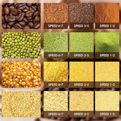 Metal Grain Mill Attachment for Kitchenaid Stand Mixer, Flour Mill Grinder for Kitchen Aid Accessories and Attachments, Fit for Grinding Non-Oily Dry Grain Corn, Coffee Bean, Buckwheat, Oats, Millet