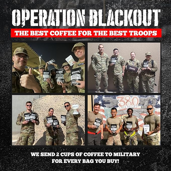 Blackout Coffee Jamaican Me Crazy Flavored Medium Roast - Freshly Roasted in the USA - 12 oz Ground Coffee Pouch