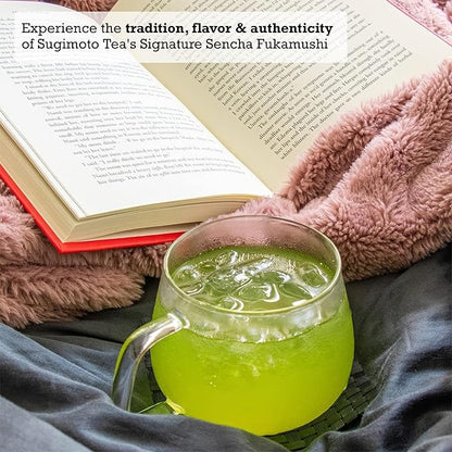 SUGIMOTO TEA Japanese Sencha Green Tea Bags 20 Count Pack of 3