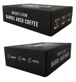 Load image into Gallery viewer, Bourbon Barrel Aged Coffee Whole Bean Set, Single Origin Sumatra Whiskey, Ethiopian Rye, Rwanda Rum Roasted Coffee Beans (Whole Bean, 4 Ounce (Pack of 3))