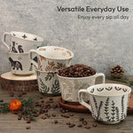Load image into Gallery viewer, Ceramic Coffee Mug, 12 oz Novelty Unique Teacup with Handle, Stoneware Cup for Tea Mocha Latte Cappuccino Espresso (Bear)