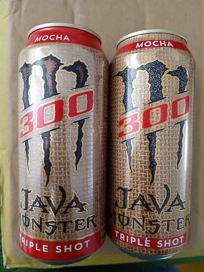 Monster Java 300 - Mocha -15.5 ounce (Pack of 8)
