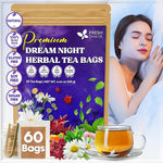 Load image into Gallery viewer, Refreshing Mint Herbal 60 Tea Bags – Special Blend Of Spearmint and Peppermint with Chamomile, and Top Herbal Ingredients for Digestive Comfort &amp; Relaxation, Caffeine-Free, Naturally Sweet, Non GMO