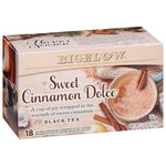 Load image into Gallery viewer, Bigelow Tea Sweet Cinnamon Dolce Black Tea, Caffeinated Tea with Cinnamon, 18 Count Box (Pack of 6), 108 Total Tea Bags (Packaging May Vary)