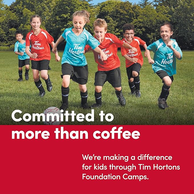 Tim Hortons Whole Bean Original, Medium Roast Coffee, Made with 100% Arabica Beans, 12 Ounce Bag