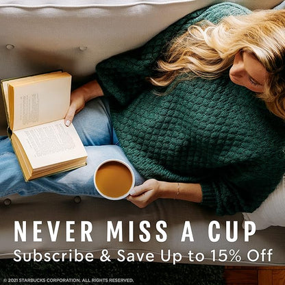 Starbucks Ground Coffee, Starbucks Blonde Roast Coffee, Veranda Blend, 100% Arabica, 1 bag (28 oz)