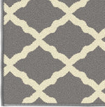 Load image into Gallery viewer, Ottomanson Hallway Runner Rug 2'2" x 6' Non Slip Trellis Area Rugs Easy to Clean Laundry Rug Runner Durable &amp; Pet Friendly Floor Carpet Runners for Hallways Entryway Living Room Kitchen, Gray