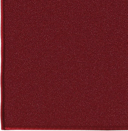 Ottomanson Hallway Runner Rug 2'7" x 9'10" Non Slip Solid Area Rugs Easy to Clean Laundry Rug Runner Durable & Pet Friendly Floor Carpet Runners for Hallways Entryway Living Room Kitchen, Red