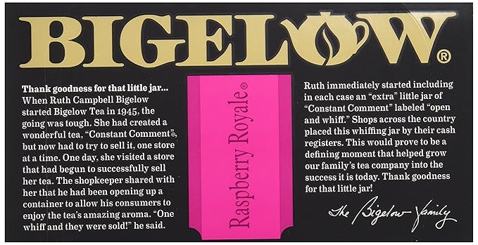 Bigelow Tea Raspberry Tea, 20 ct