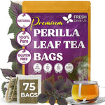 Load image into Gallery viewer, FreshDrinkUS, Premium Perilla Leaf Tea – 75 Tea Bags | 100% Pure Perilla Leaves | Caffeine-Free, Non-GMO, Natural Packaging | Herbal Tea Bags for Daily Enjoyment. Gluten-Free. Sugar-Free. Vegan