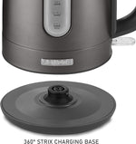 Load image into Gallery viewer, Sencor SWK1778BK 1.7L Stainless Steel Electric Kettle with Lid Safety Lock, Black