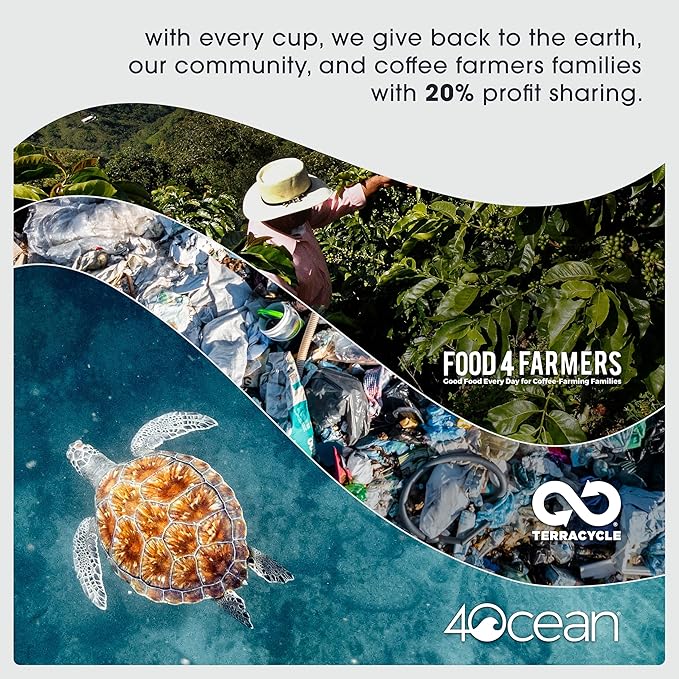 Cambio Roasters Sumatran Keurig Organic Coffee K Cups, Only Aluminum Keurig Coffee Pods with Organic Beans, More Flavor & Longer Lasting Freshness, Sumatran Dark Roast K Cups, 10 count